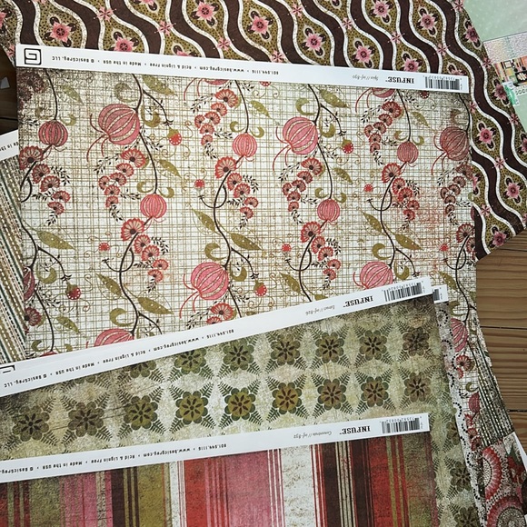 Basic Grey Scrap paper pack. INFUSE - Picture 4 of 5